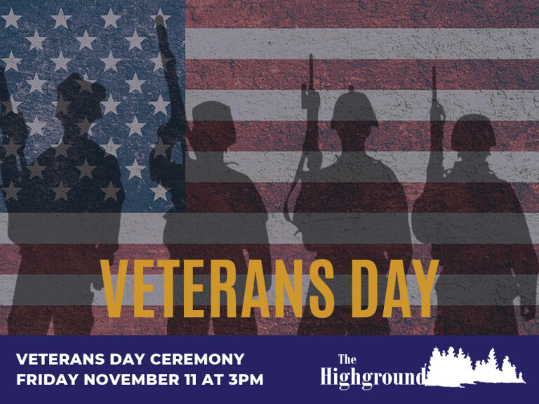 Veterans Day Ceremony 2022 The Highground