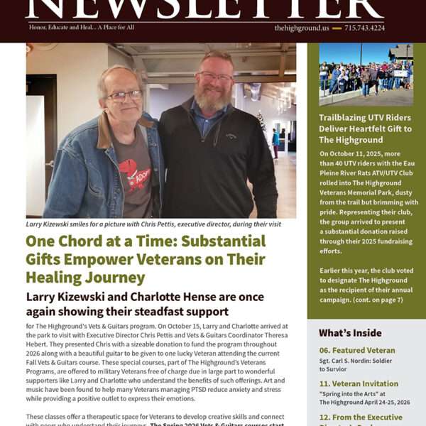 The Highground Newsletter December 2025