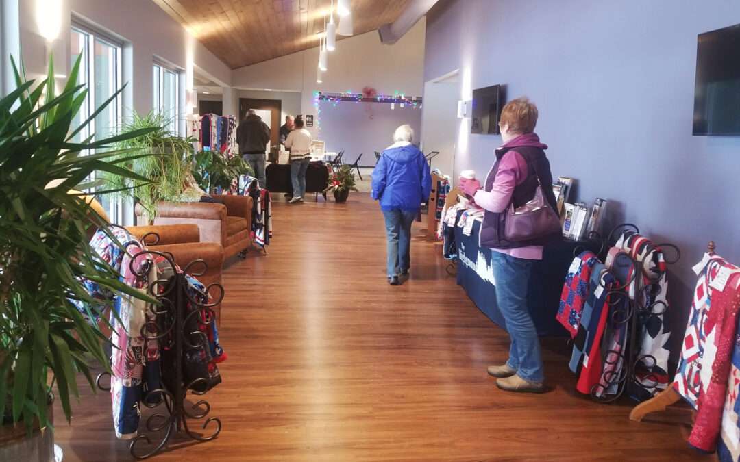 Patriotic Quilt Raffle Threads Together $2,820 for The Highground’s Mission