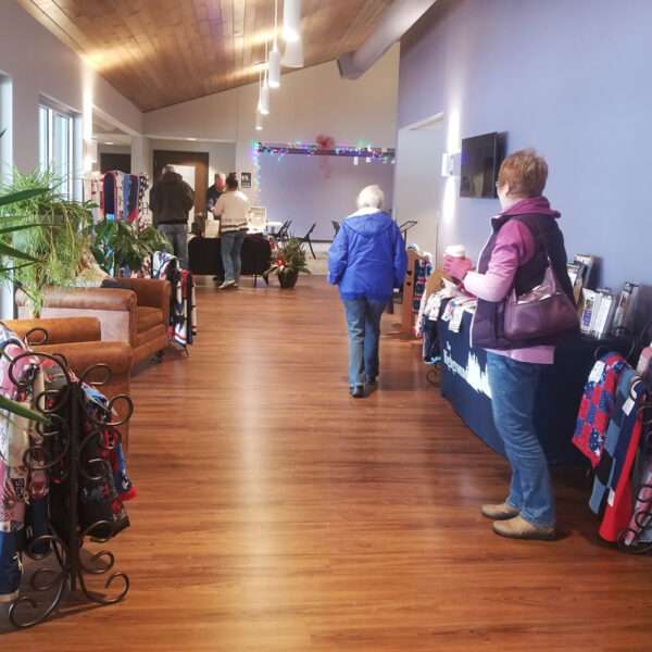 Patriotic Quilt Raffle Threads Together $2,820 for The Highground’s Mission