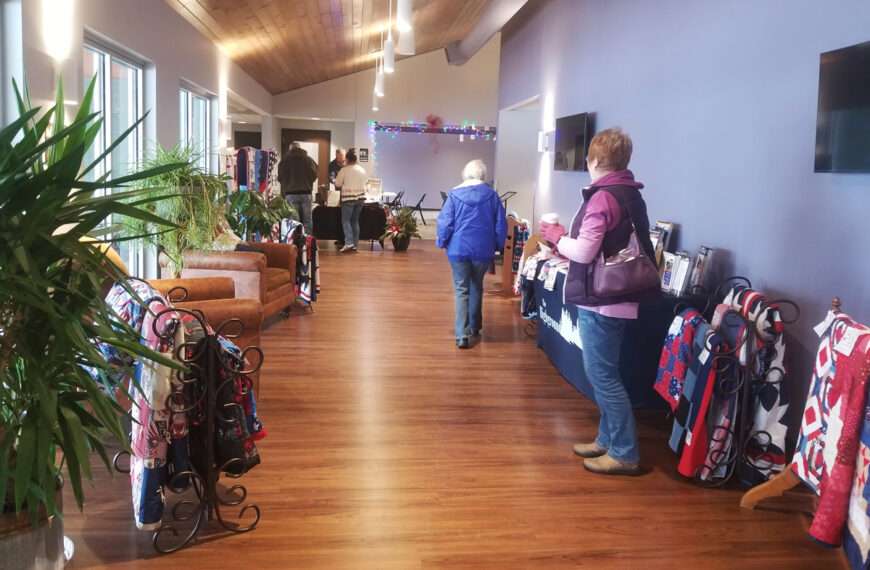 Patriotic Quilt Raffle Threads Together $2,820 for The Highground’s Mission