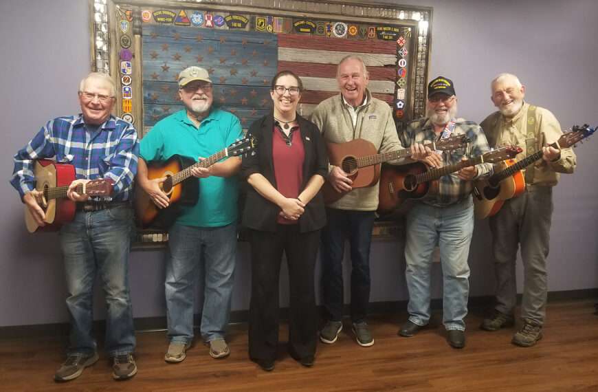A Chord Above: Spring Vets & Guitars Classes Begin March 19